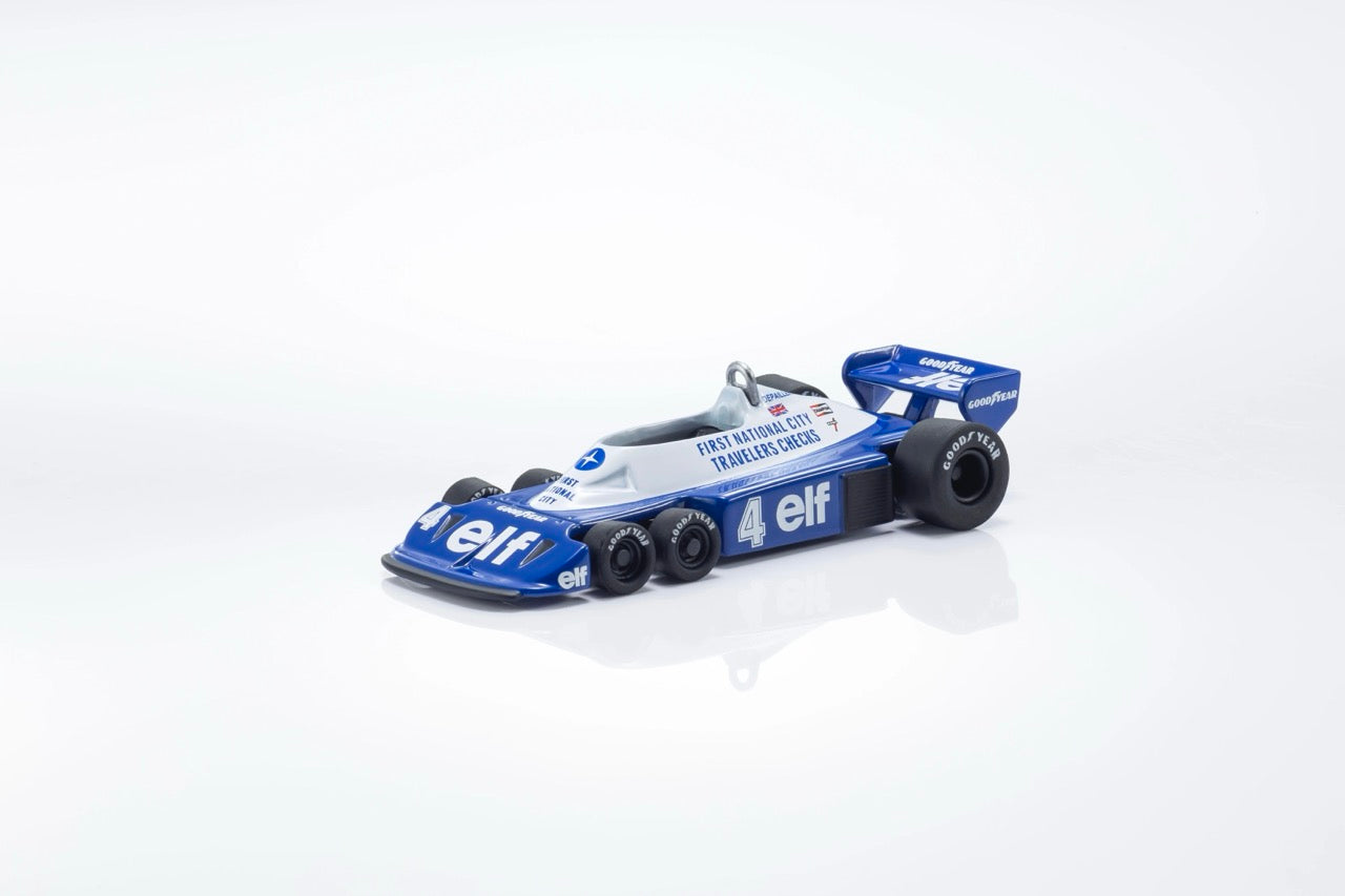 Kyosho 1:64 TYRRELL P34/2 (1977) No.4 Official Licensed by Tyrrell & Goodyear
