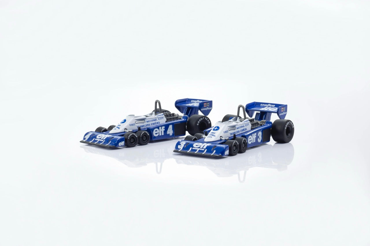 Kyosho 1:64 TYRRELL P34 (1977) No.4 Official Licensed by Tyrrell & Goodyear