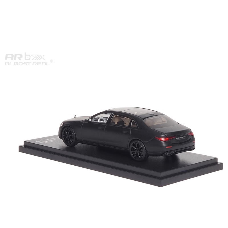 AR Box 1:64 Mercedes Benz S Class MK7 Maybach 2023 Night Series Obsidian Black Official Licensed China GT Show 2025 Special Edition