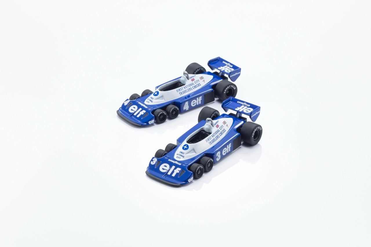 Kyosho 1:64 TYRRELL P34/2 (1977) No.3 Official Licensed by Tyrrell & Goodyear