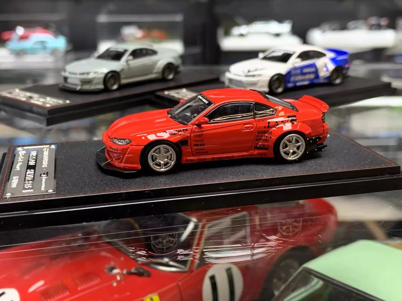 Street Weapon 1:64 Nissan Sliver S15 Rocket Bunny Red