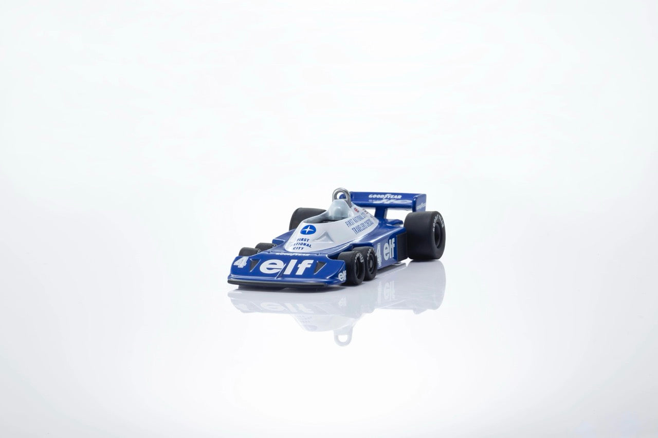 Kyosho 1:64 TYRRELL P34/2 (1977) No.4 Official Licensed by Tyrrell & Goodyear
