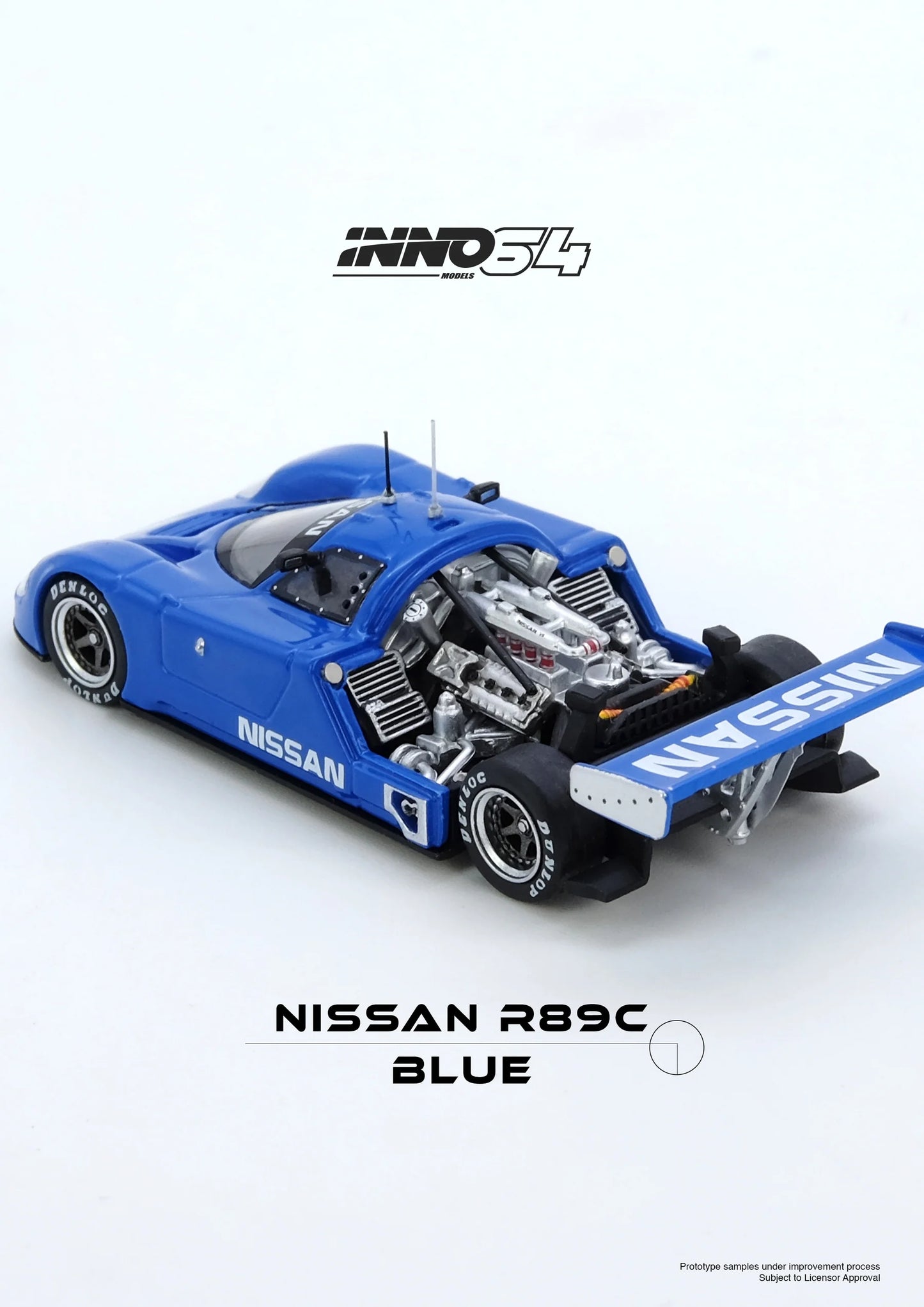 INNO64 1:64 NISSAN R89C Blue (IN64-R89C-BL)