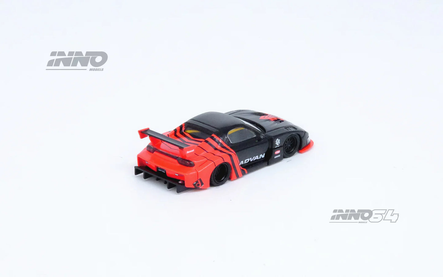 INNO64 1:64 Mazda RX7 FD3S LB-Super Silhouette LBWK Advan Livery (IN64-LBWK-RX7-05)