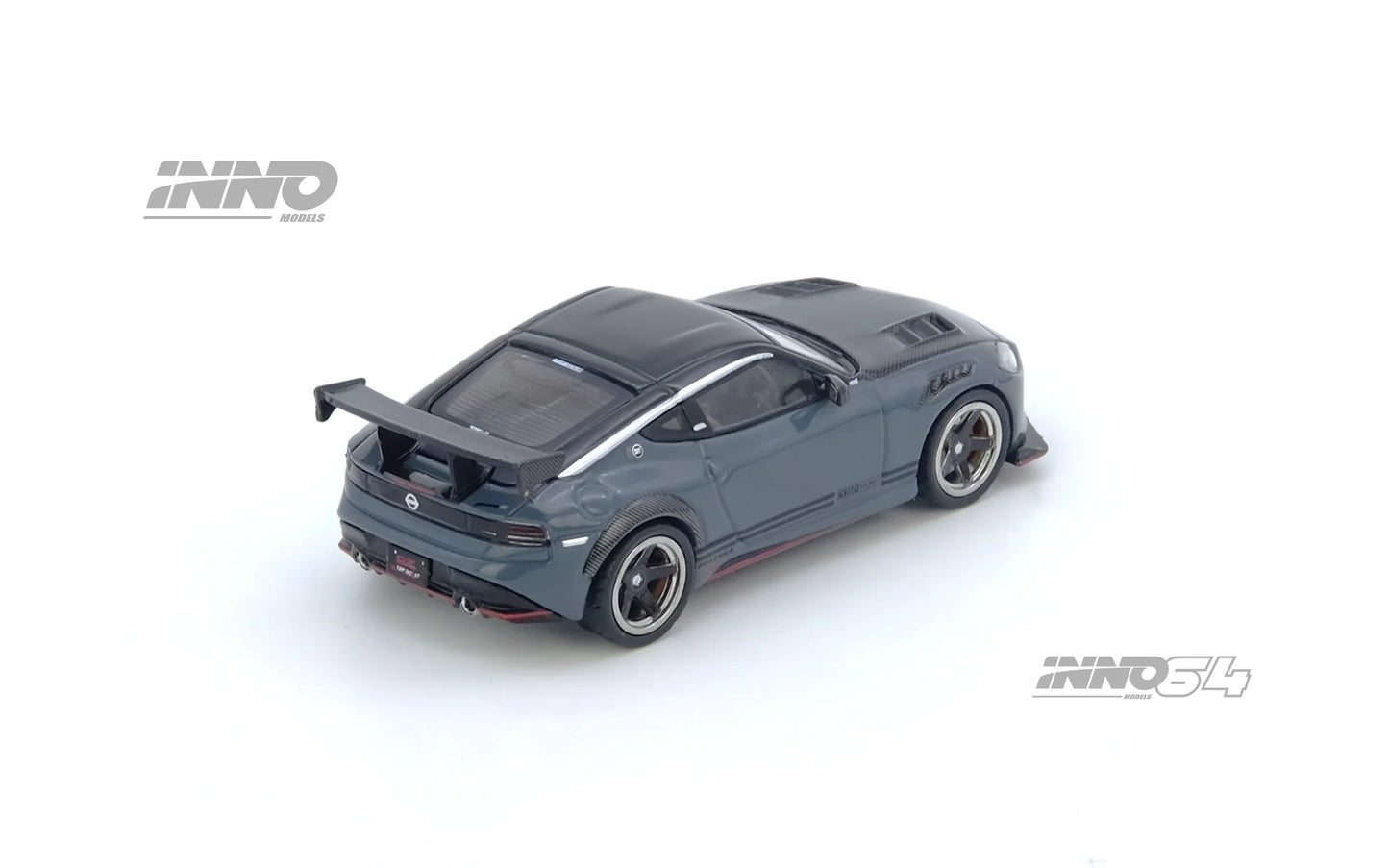 INNO64 1:64 Nissan TOP SECRET FAIRLADY Z (RX34) Stealth Gray (IN64-Z34TS-SG)