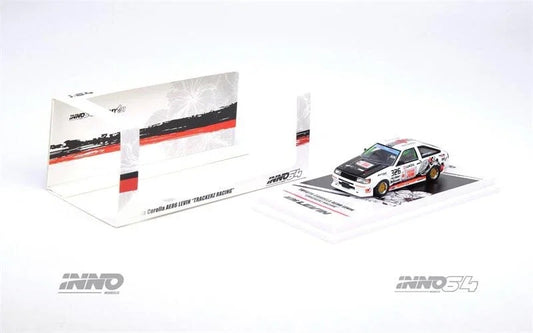 INNO64 1:64 Toyota Corolla AE86 Levin "TRACKERS RACING" Malaysia Special Event Edition