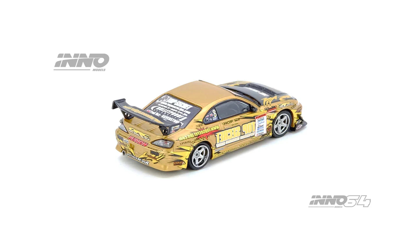 INNO64 1:64 TOP SECRET Silvia S15 Gold (IN64-S15TS-D104)