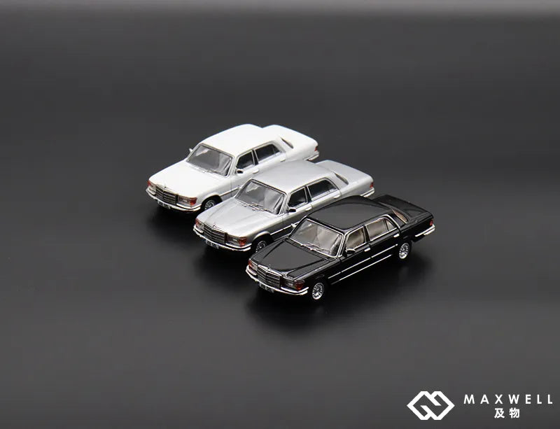 Maxwell 1/64 Mercedes Benz 450 SEL W116 White