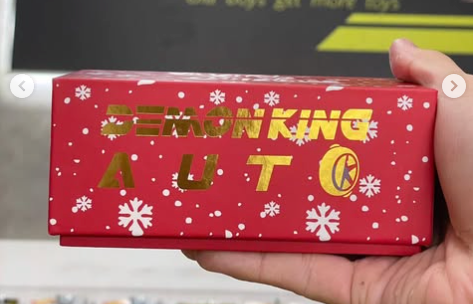 Demon King Auto 1:64 Ferrari F40 LB-Works LBWK Liberty Walk Openable Gull Wing Doors Christmas Edition Red Individual Number Limited 600 Pieces (Chase of a Chase Car)
