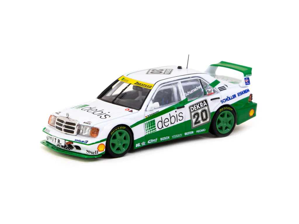 Tarmac Works 1/64 Mercedes-Benz 190 E 2.5-16 Evolution II DTM 1991 #20 Michael Schumacher- HOBBY64