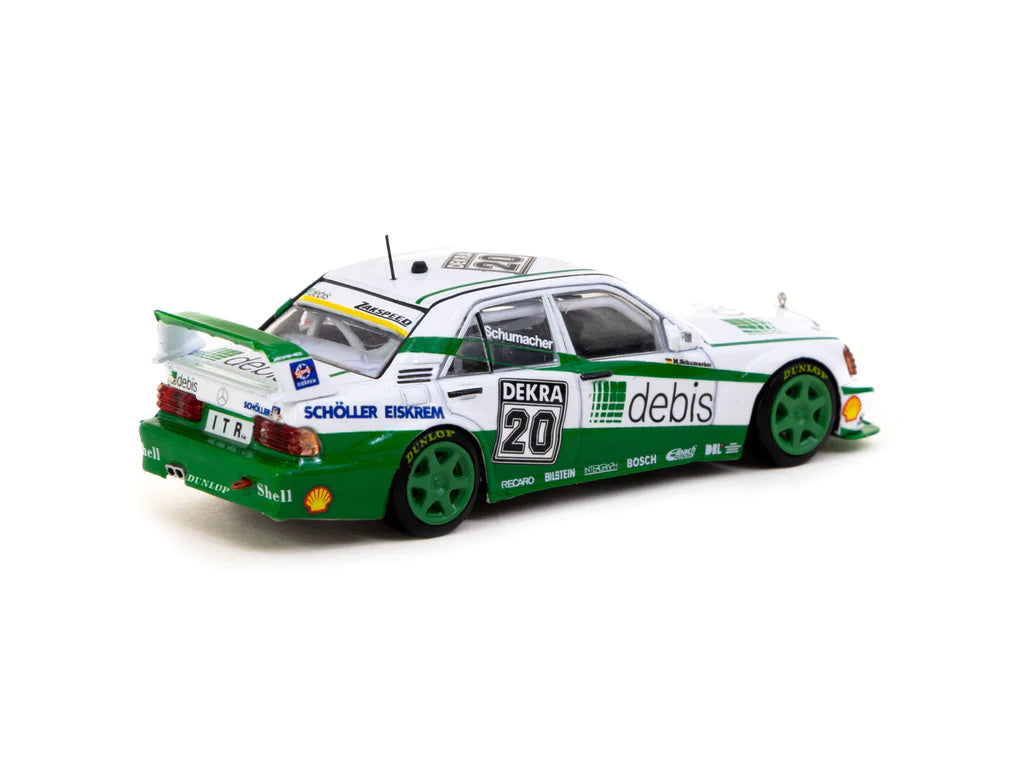 Tarmac Works 1/64 Mercedes-Benz 190 E 2.5-16 Evolution II DTM 1991 #20 Michael Schumacher- HOBBY64