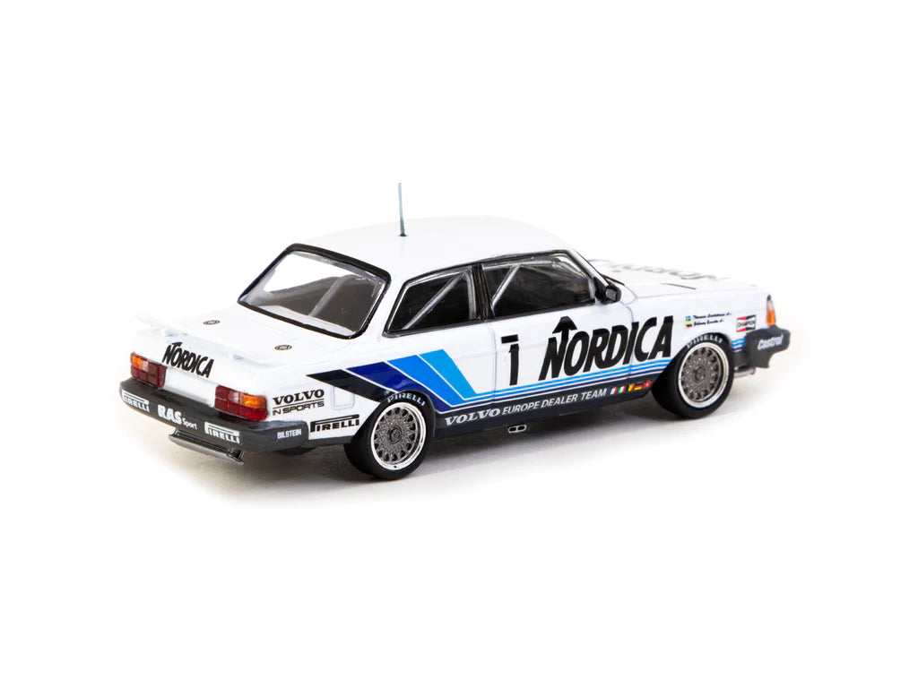 Tarmac Works 1/64 Volvo 240 Turbo ETCC Zolder 1986 #1 Winner - HOBBY64