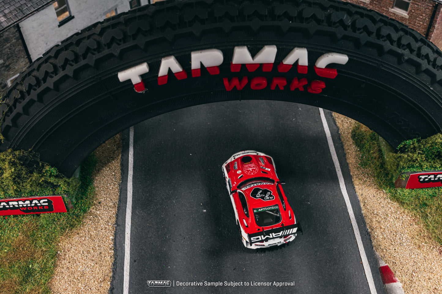 Tarmac Works 1/64 Mercedes-AMG GT3 Indianapolis 8 Hour 2022 #77 Winner - HOBBY64