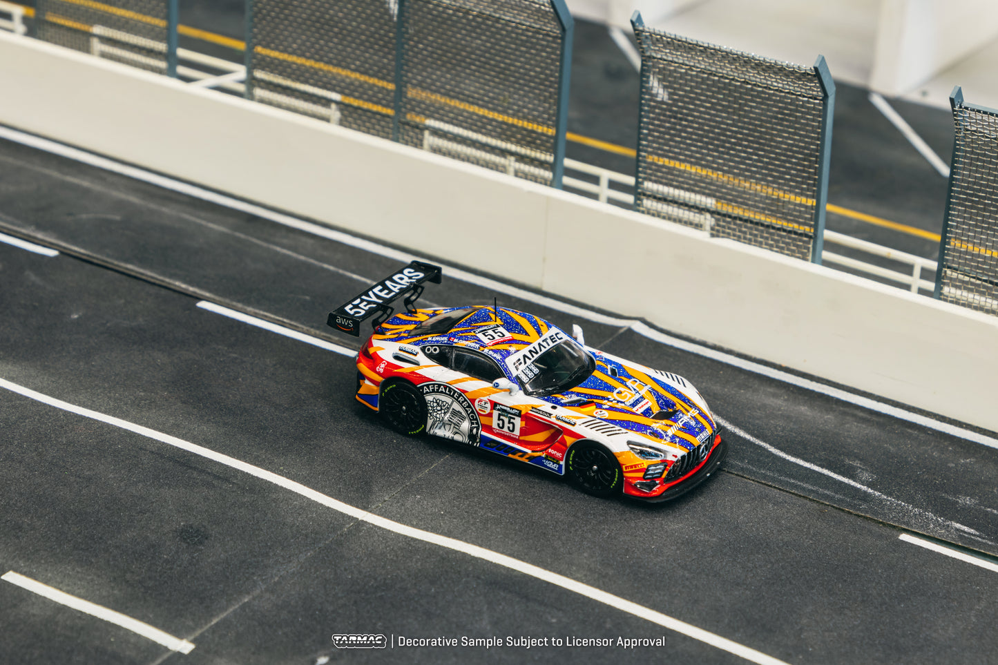 Tarmac Works 1/64 Mercedes-AMG GT3 24 Hours of SPA 2022 #55 - HOBBY64