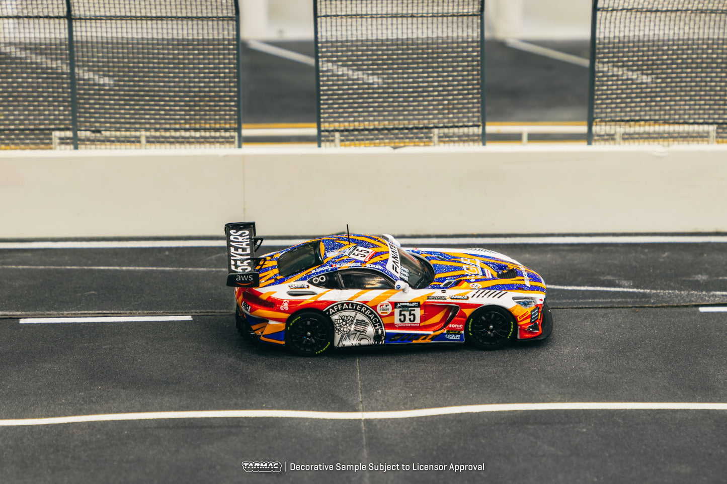 Tarmac Works 1/64 Mercedes-AMG GT3 24 Hours of SPA 2022 #55 - HOBBY64