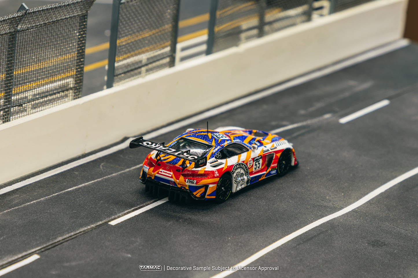 Tarmac Works 1/64 Mercedes-AMG GT3 24 Hours of SPA 2022 #55 - HOBBY64