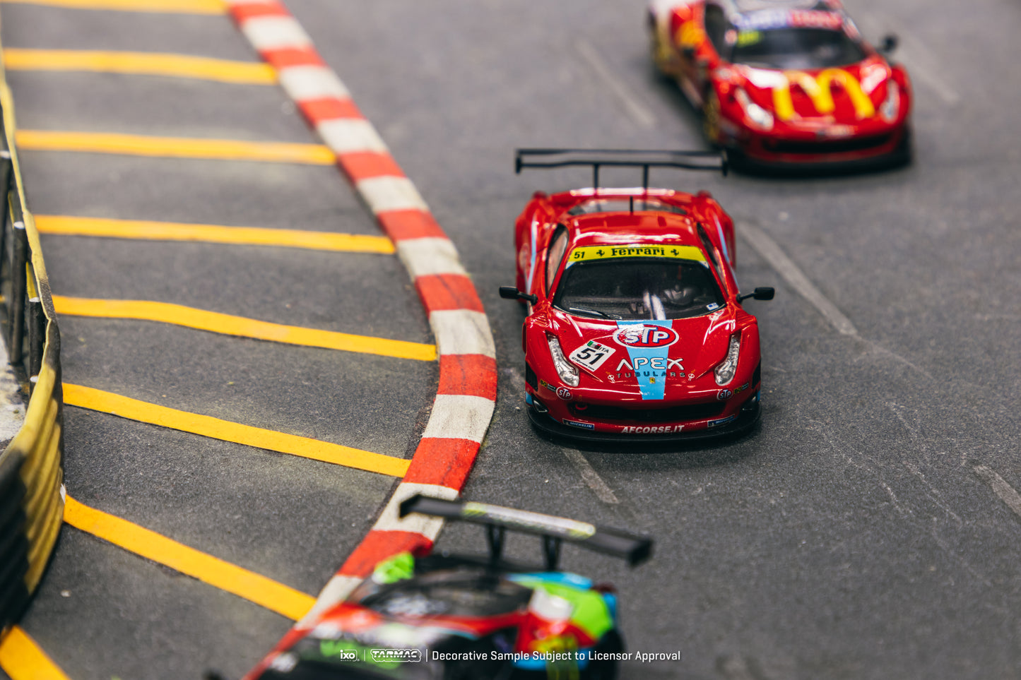 Tarmac Works X iXO Models 1/64 Ferrari 458 Italia GT3 FIA GT3 Europe 2011 #51 - HOBBOY64