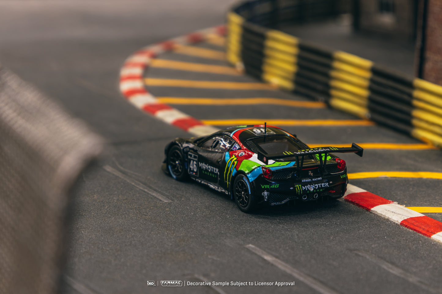 Tarmac Works X iXO Models 1/64 Ferrari 458 Italia GT3 Blancpain Endurance Series 2012 – MONZA #46 - HOBBY64