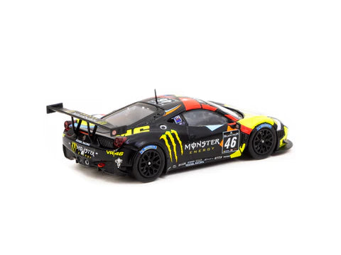 Tarmac Works X iXO Models 1/64 Ferrari 458 Italia GT3 Blancpain Endurance Series 2012 – MONZA #46 - HOBBY64