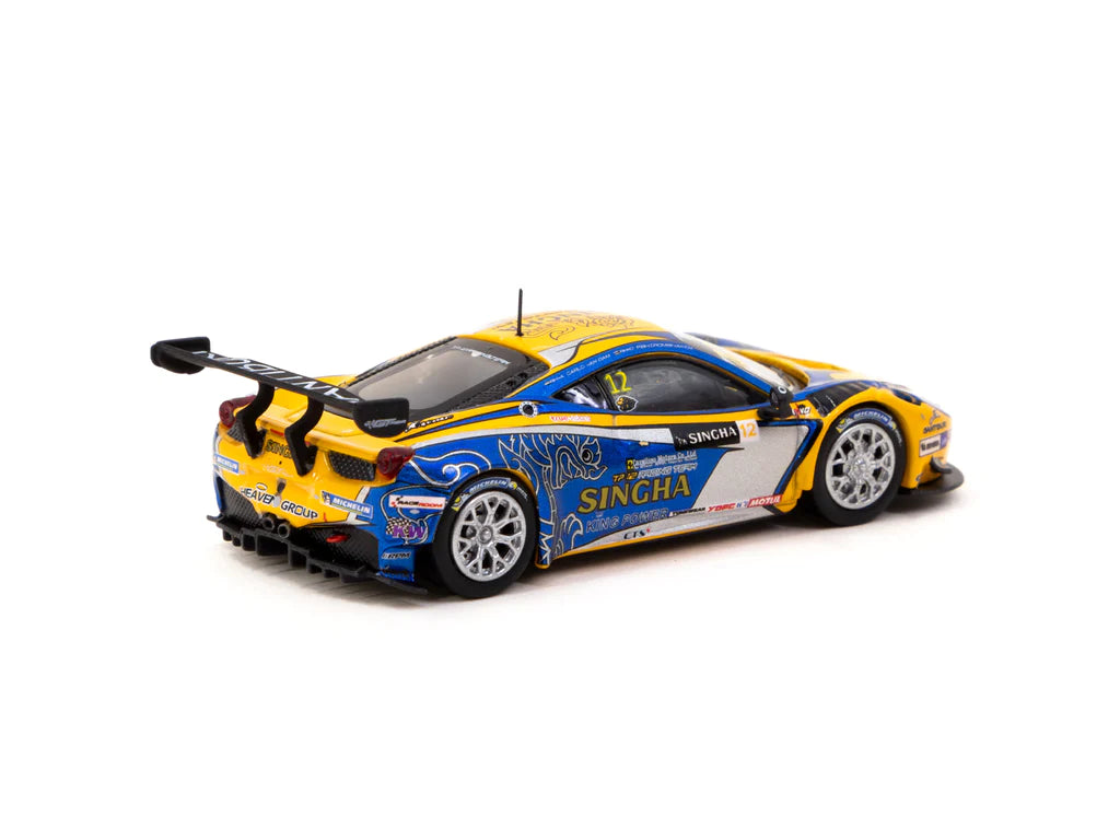 Tarmac Works X iXO Models 1/64 Ferrari 458 Italia GT3 GT Asia 2016 #12 - HOBBY64
