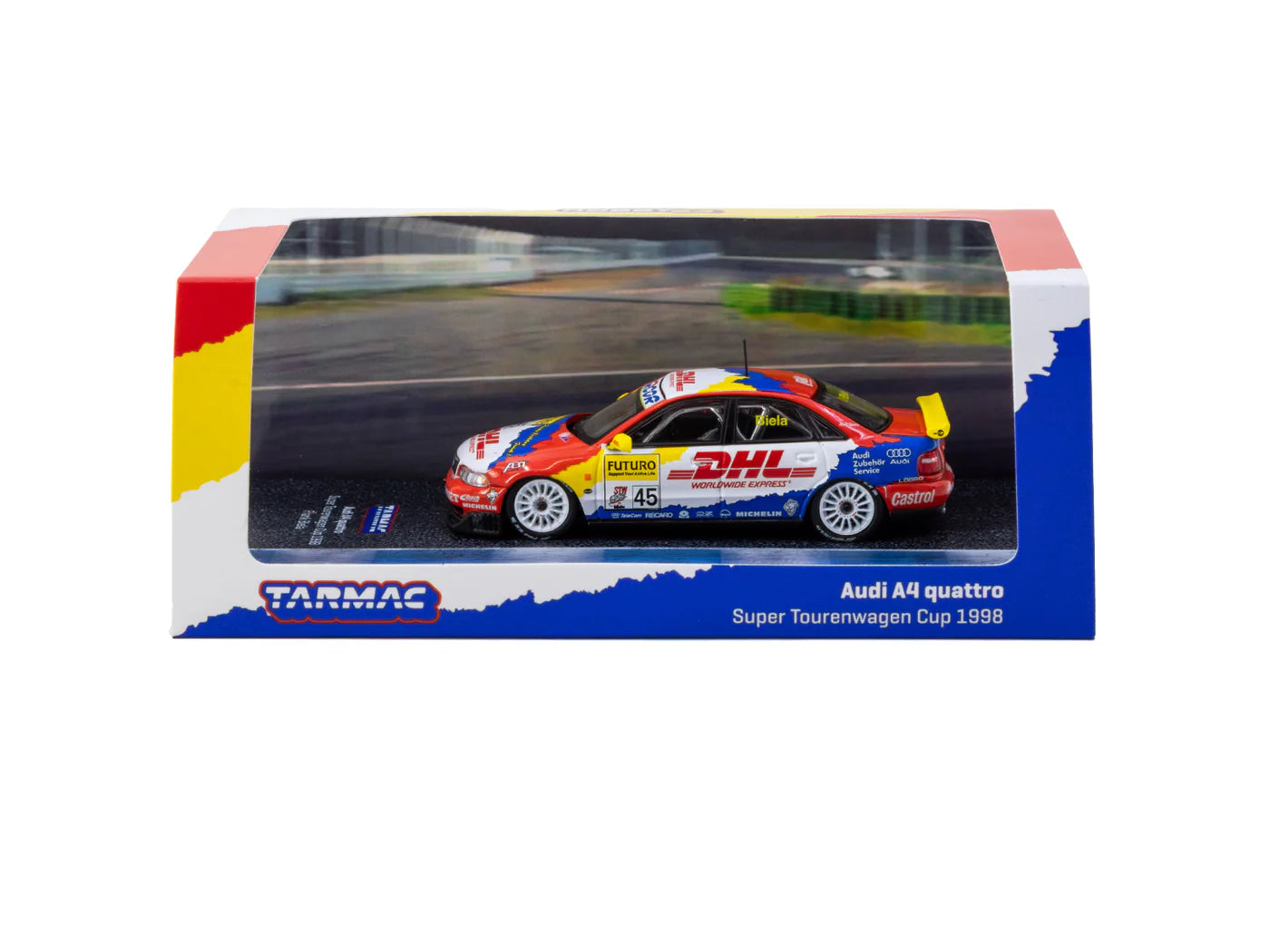Tarmac Works 1/64 Audi A4 Quattro Super Tourenwagen Cup 1998 #45 - Tarmac Works HOBBY64