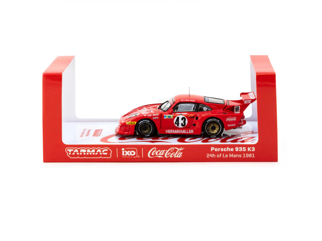 Tarmac Works X iXO Models 1/64 Porsche 935 K3 24h of Le Mans 1981 #43 - HOBBY64