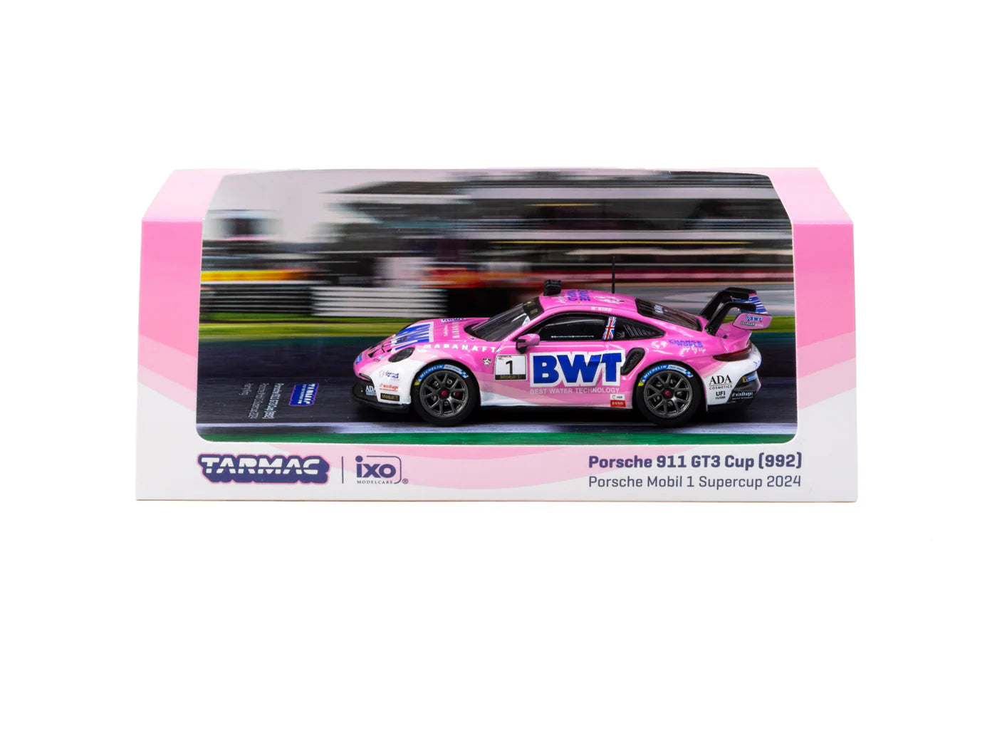 Tarmac Works 1/64 Porsche 911 GT3 Cup (992) Porsche Mobil 1 Supercup 2024 #01 - Tarmac Works X iXO Models HOBBY64