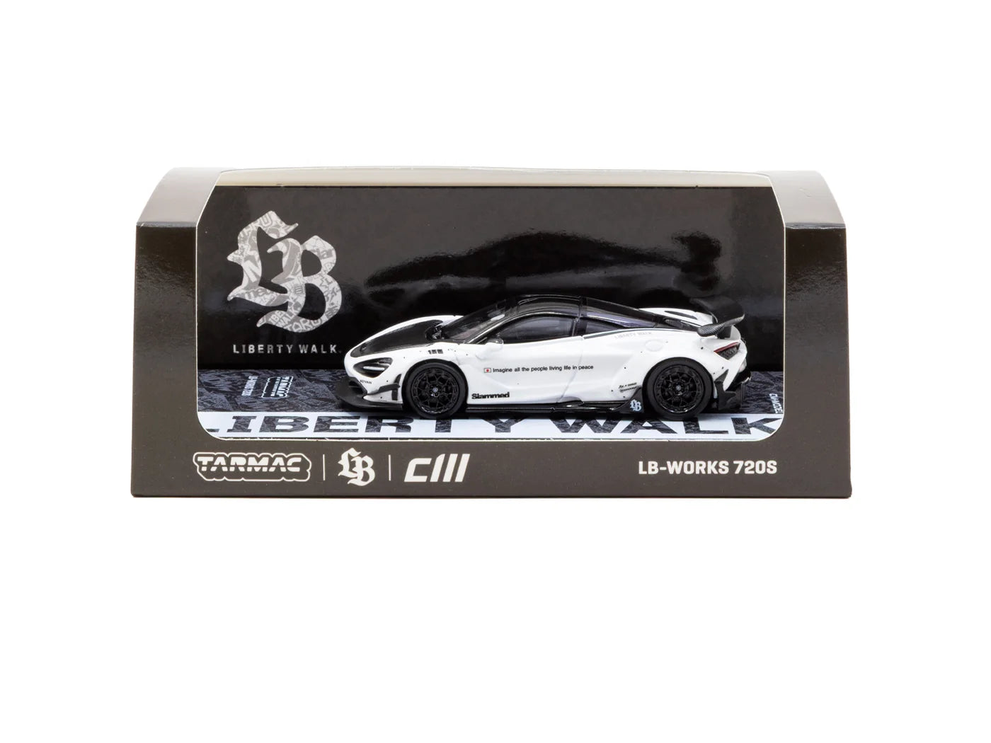 Tarmac Works 1/64 LB-WORKS 720S White - Tarmac Works HOBBY64 (Produced by CM Model)