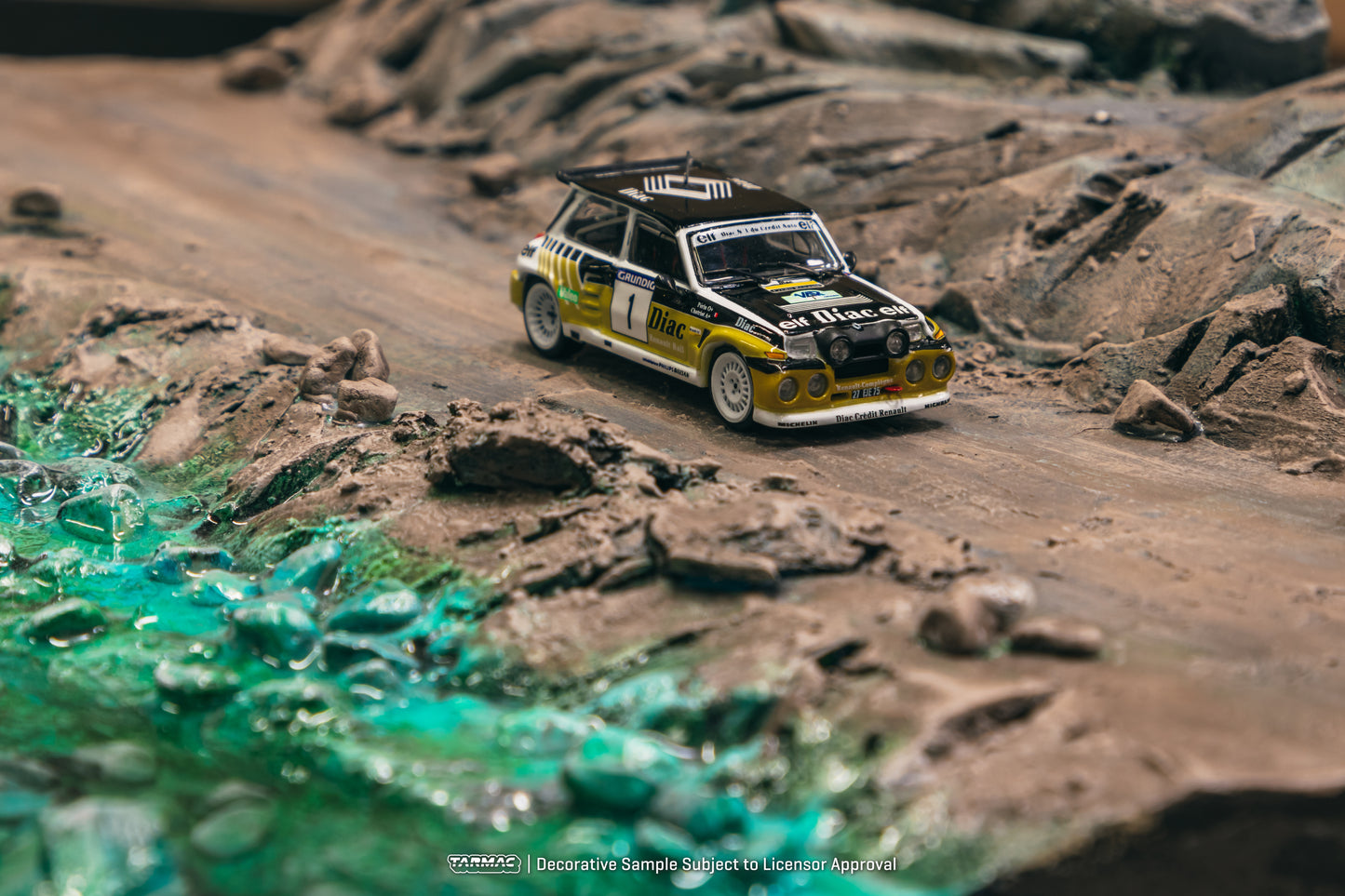 Tarmac Works 1/64 Renault 5 MAXI Turbo Rallye du Var 1986 #1 - HOBBY64