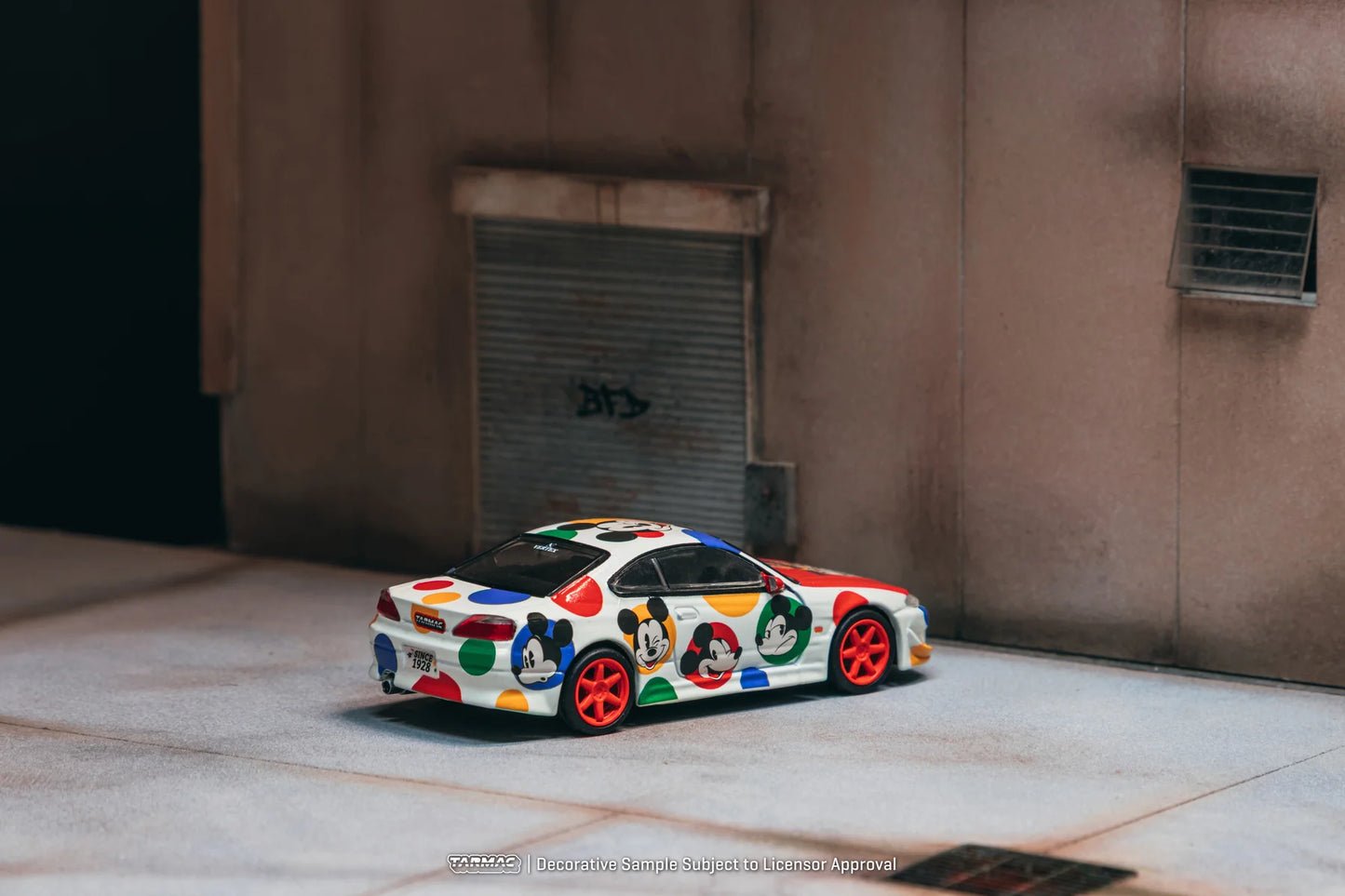 Tarmac Works 1/64 VERTEX Silvia (S 15) Mickey Mouse - Tarmac Works GLOBAL64