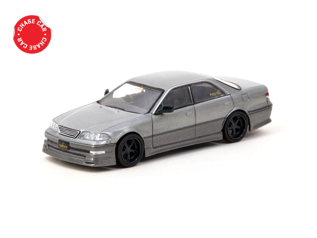 Tarmac Works 1/64 VERTEX Toyota Mark II JZX100 Dark Green Metallic - GLOBAL64