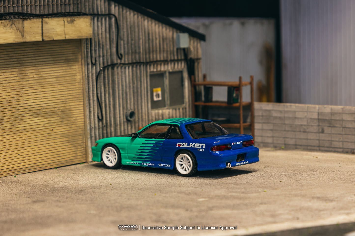Tarmac Works 1/64 VERTEX Nissan Silvia (S13) Falken - GLOBAL64