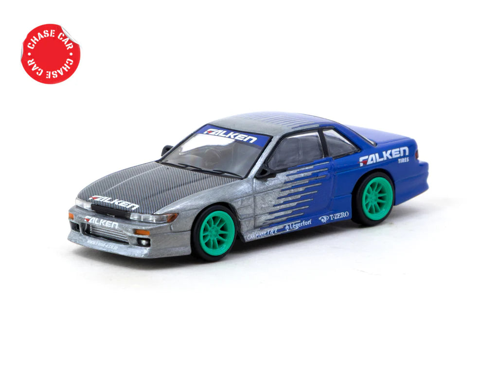 Tarmac Works 1/64 VERTEX Nissan Silvia (S13) Falken - GLOBAL64
