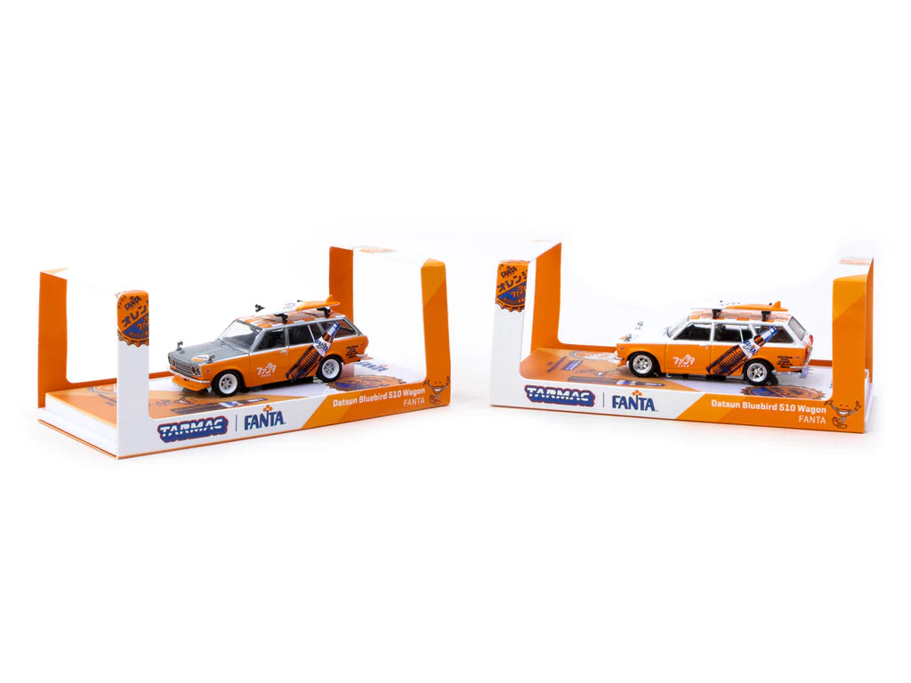 Tarmac Works 1/64 Datsun Bluebird 510 Wagon FANTA - GLOBAL64