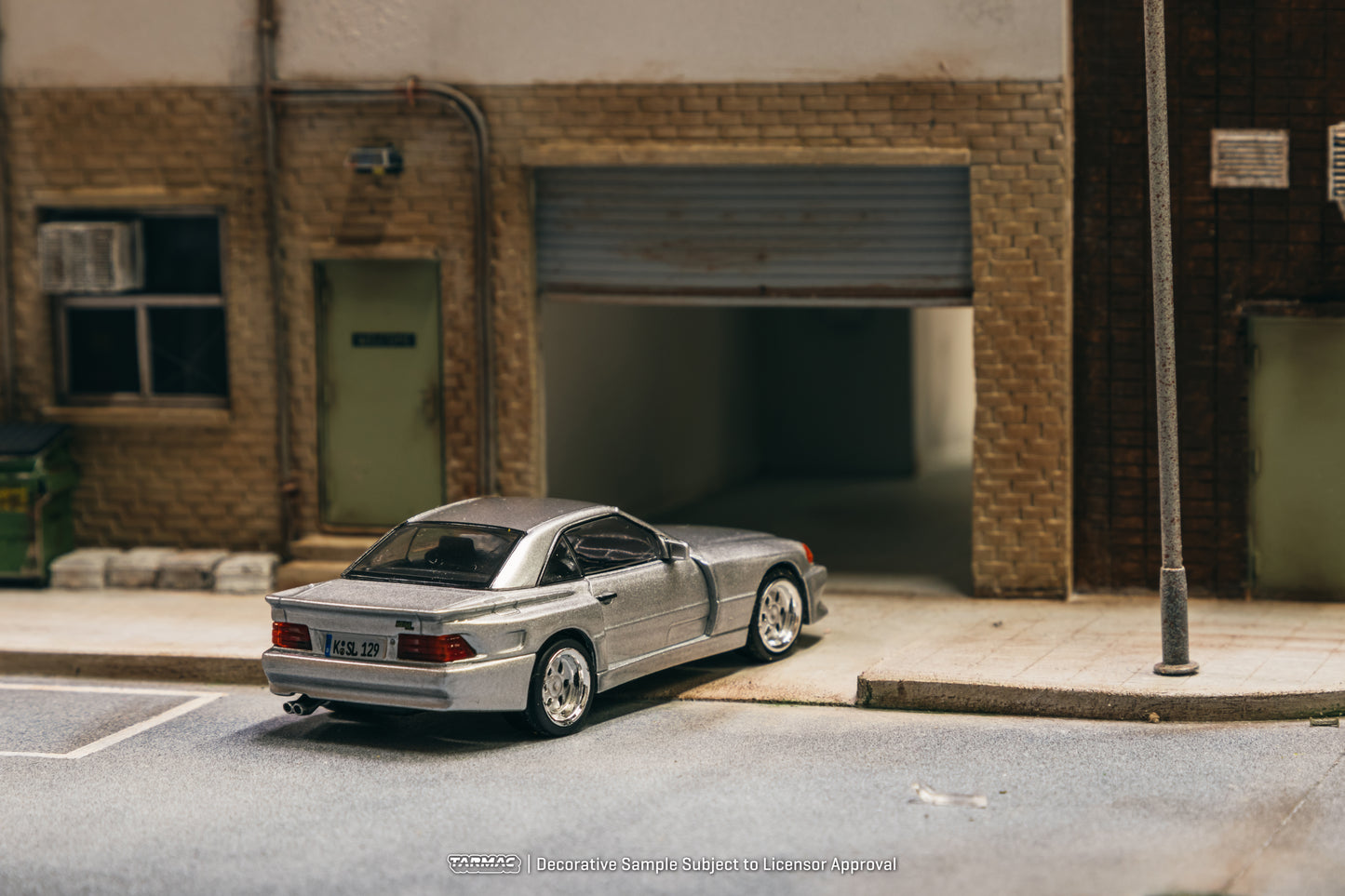 Tarmac Works 1/64 Mercedes-Benz SL 500 Koenig Specials Silver - GLOBAL64