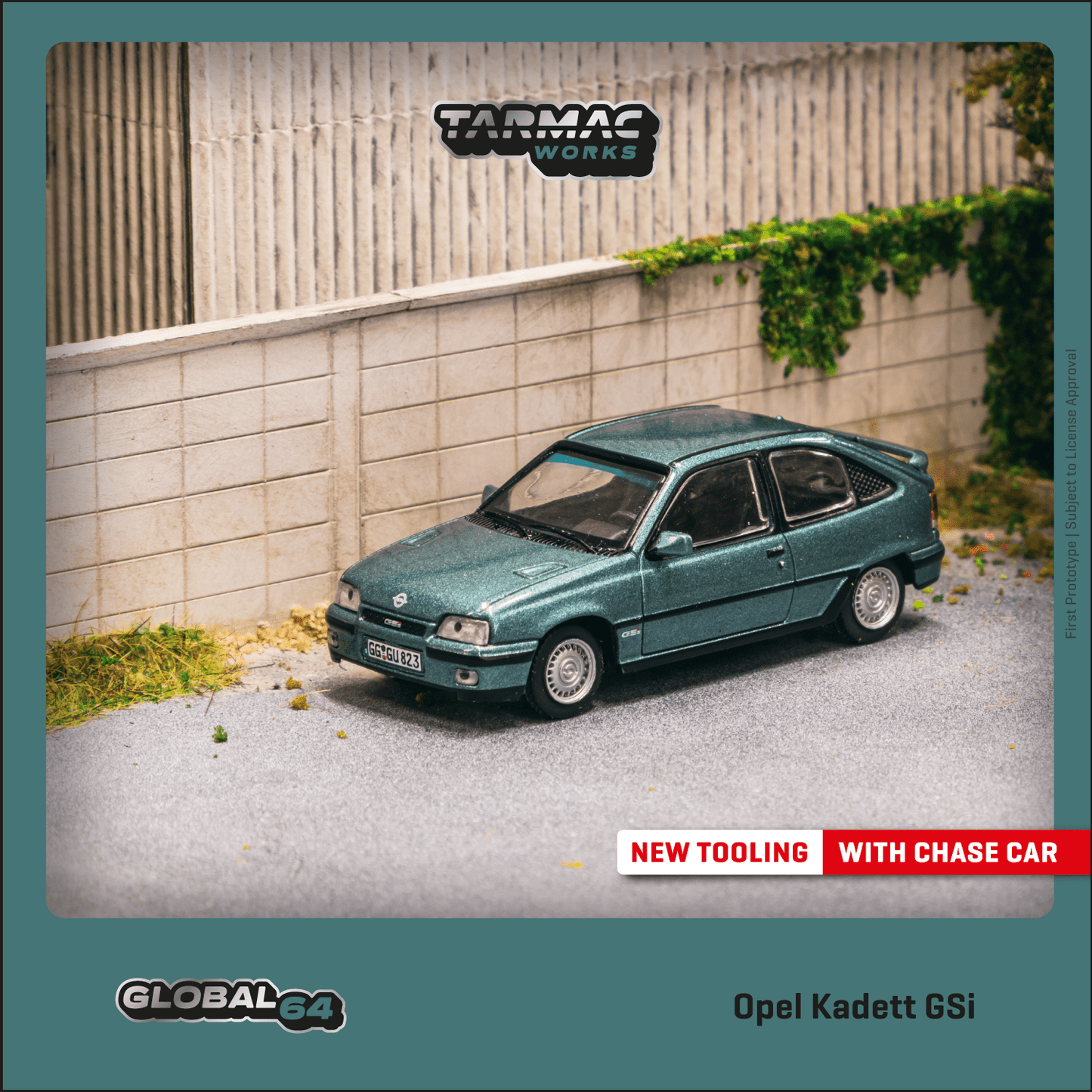 Tarmac Works 1/64 Opel Kadett GSi Green Metallic - GLOBAL64