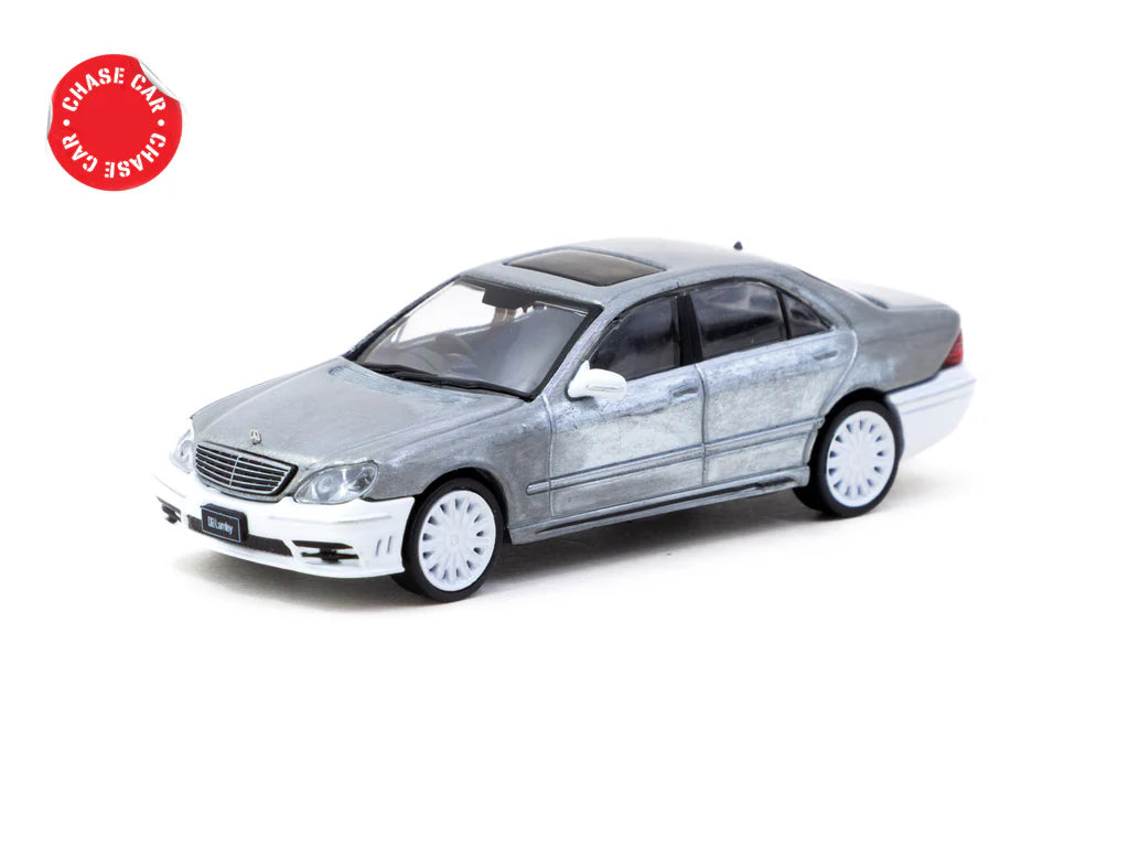 Tarmac Works 1/64 Mercedes-Benz S-Class Wald Alabaster White - Lamley Special Edition - GLOBAL64