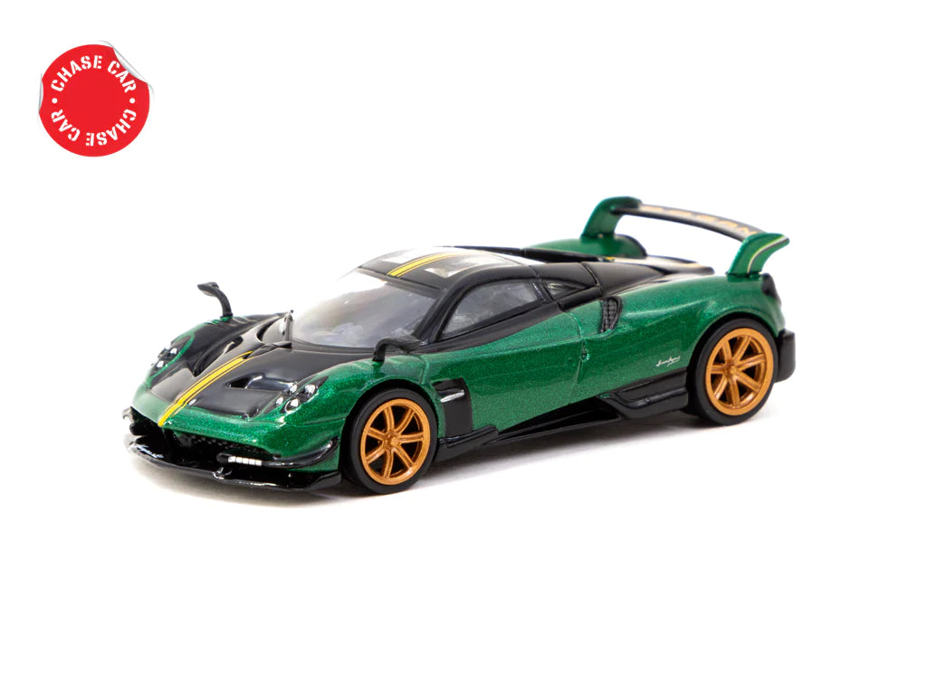 Tarmac Works 1/64 Pagani Huayra BC Trifoglio Verde - GLOBAL64