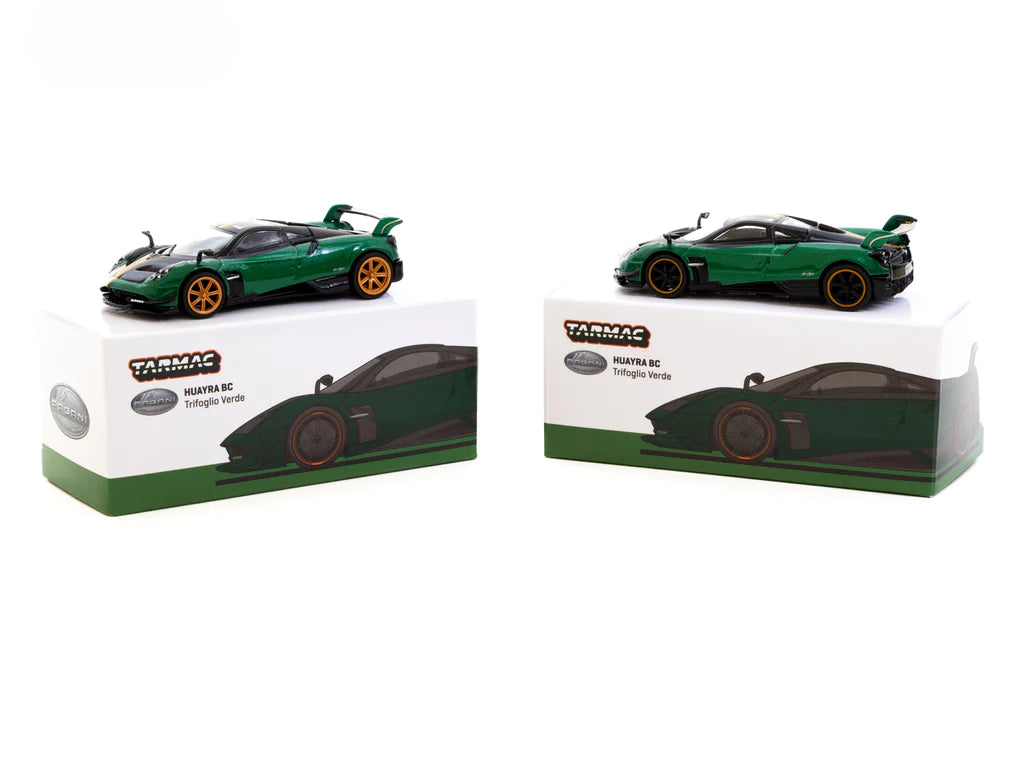 Tarmac Works 1/64 Pagani Huayra BC Trifoglio Verde - GLOBAL64