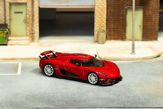 Tarmac Works 1/64 Koenigsegg Regera Red Metallic - GLOBAL64