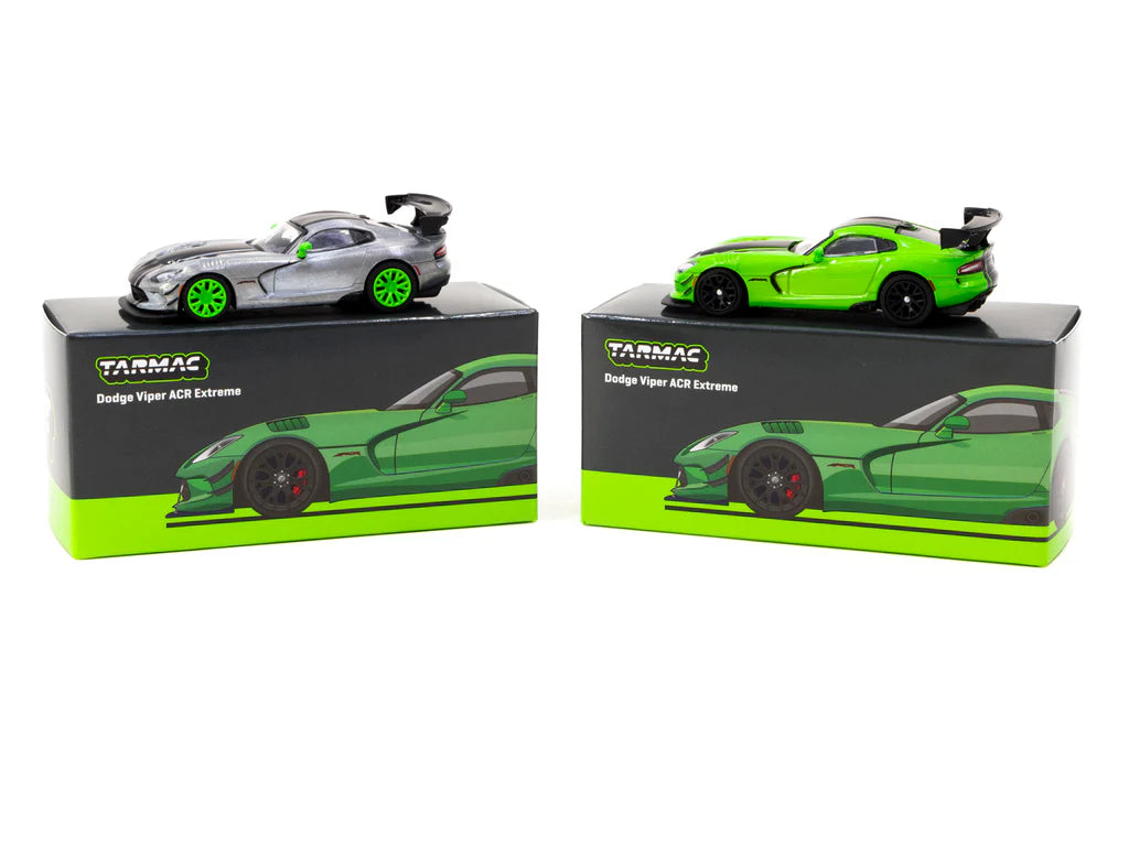 Tarmac Works 1/64 Dodge Viper ACR Extreme Green Metallic - GLOBAL64