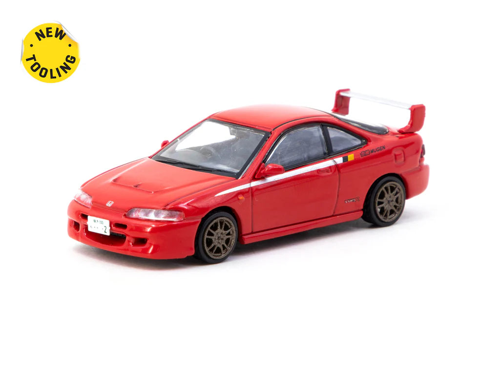 Tarmac Works 1/64 Honda Integra TYPE R DC2 MUGEN Milano Red- GLOBAL64 ( Hobby Expo China HEC 2025 Special Edition)