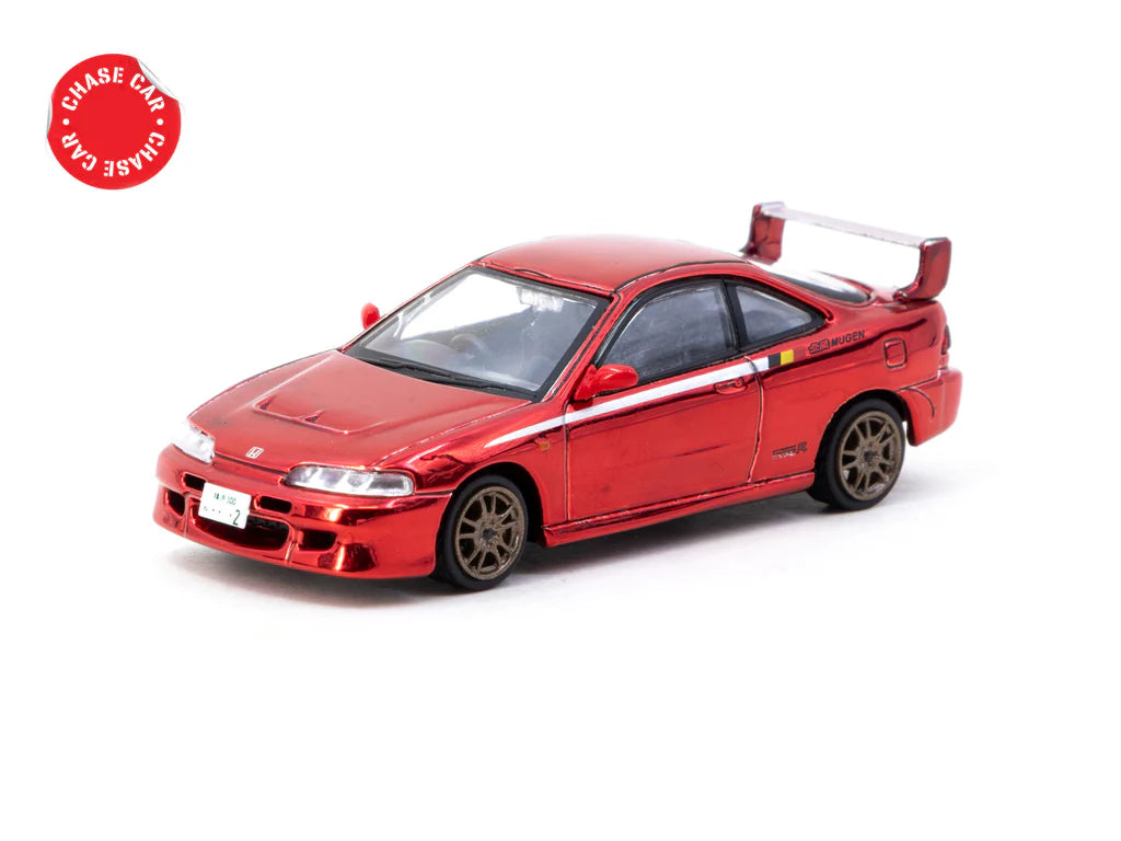 Tarmac Works 1/64 Honda Integra TYPE R DC2 MUGEN Milano Red- GLOBAL64 ( Hobby Expo China HEC 2025 Special Edition)