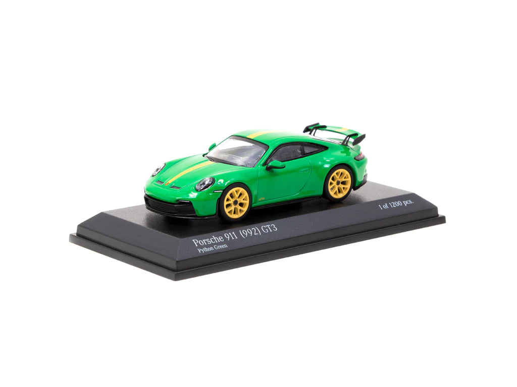 Minichamps 1/64 Porsche 911 (992) GT3 Python Green