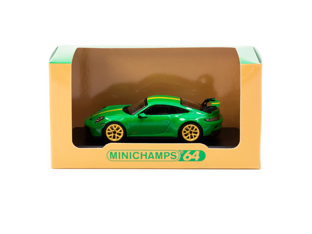 Minichamps 1/64 Porsche 911 (992) GT3 Python Green