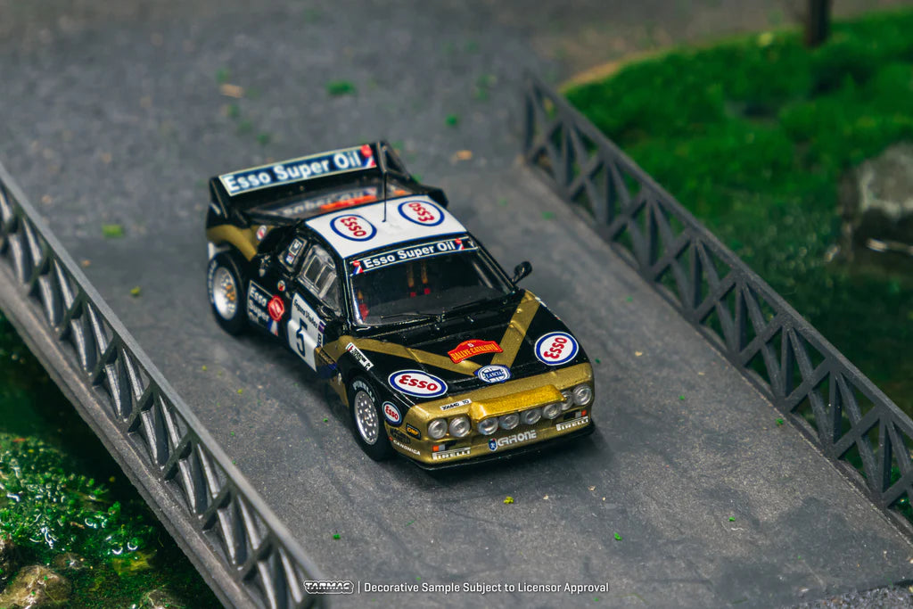 Tarmac Works 1/64 Lancia 037 Rally Rally Catalunya 1985 #5 - HOBBY64+