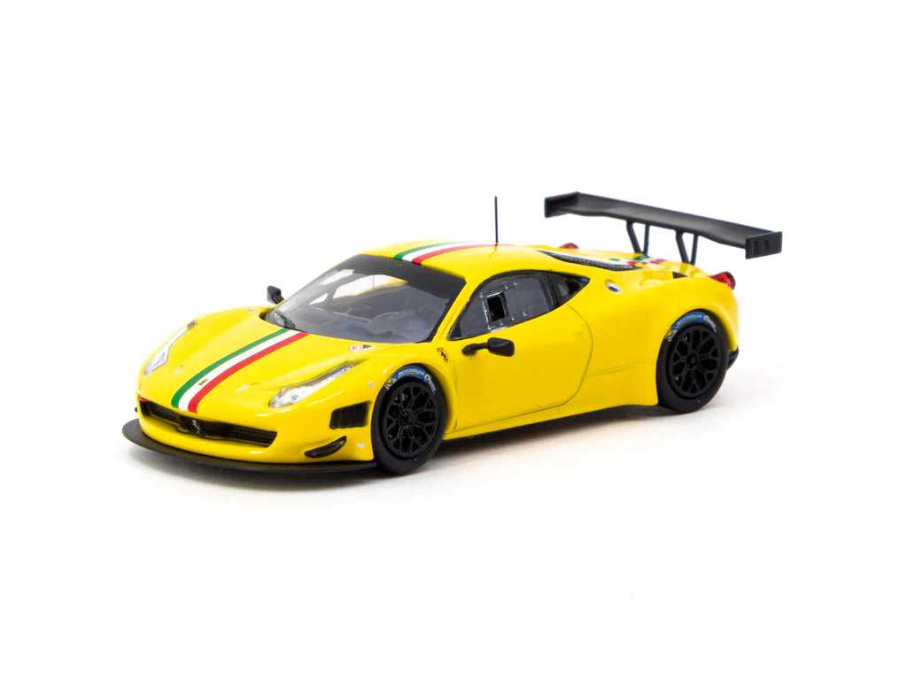 Tarmac Works 1/64 Ferrari 458 Italia GT3 Yellow - ROAD64