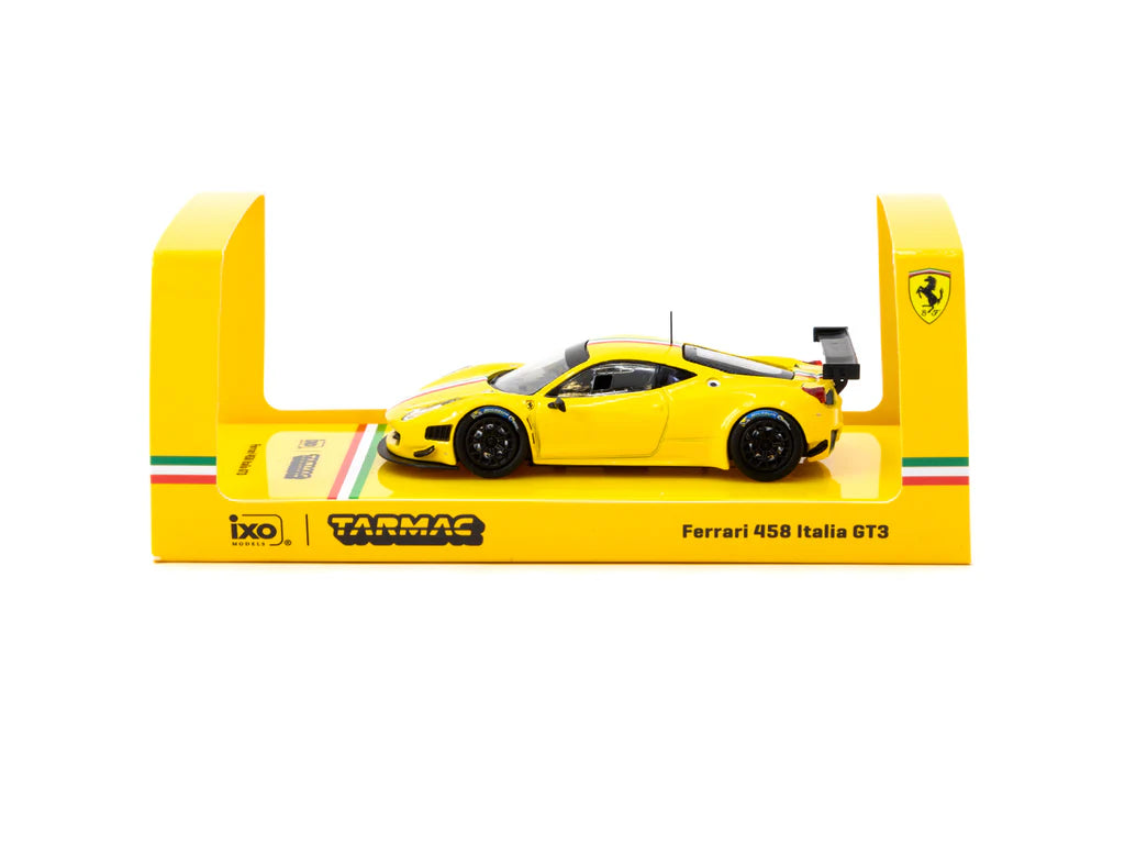 Tarmac Works 1/64 Ferrari 458 Italia GT3 Yellow - ROAD64
