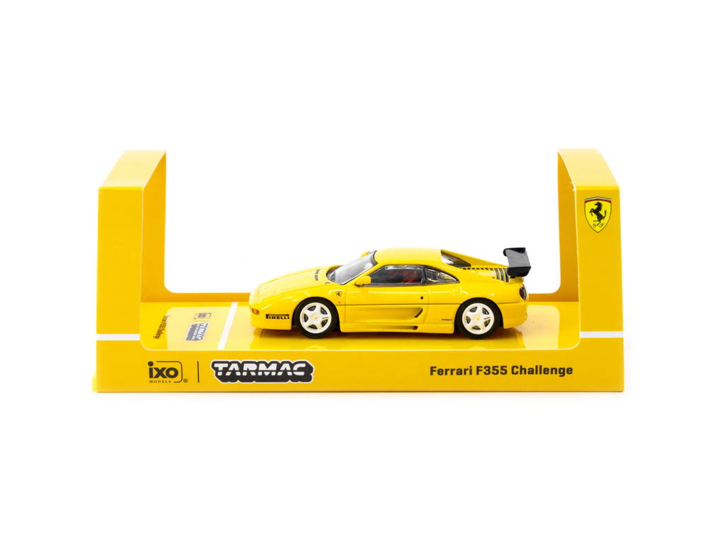 Tarmac Works X iXO Models 1/64 Ferrari F355 Challenge Yellow - ROAD64