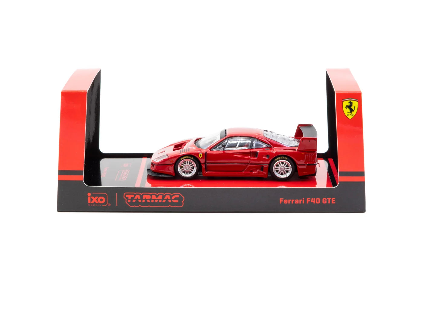 Tarmac Works 1/64 Ferrari F40 GTE Red - Tarmac Works x iXO Models ROAD64